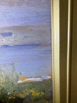Lot 1022 - Mark Senior NPS (1864-1927) Looking out to sea...