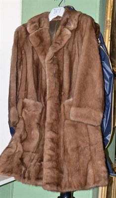 Lot 172 - Light mink jacket and a fur jacket