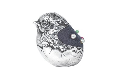 Lot 2178 - An Edward VII Silver Pin-Cushion