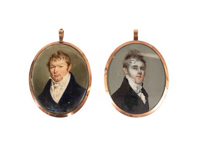 Lot 370 - Manner of Andrew Plimer (1763-1837): Miniature...