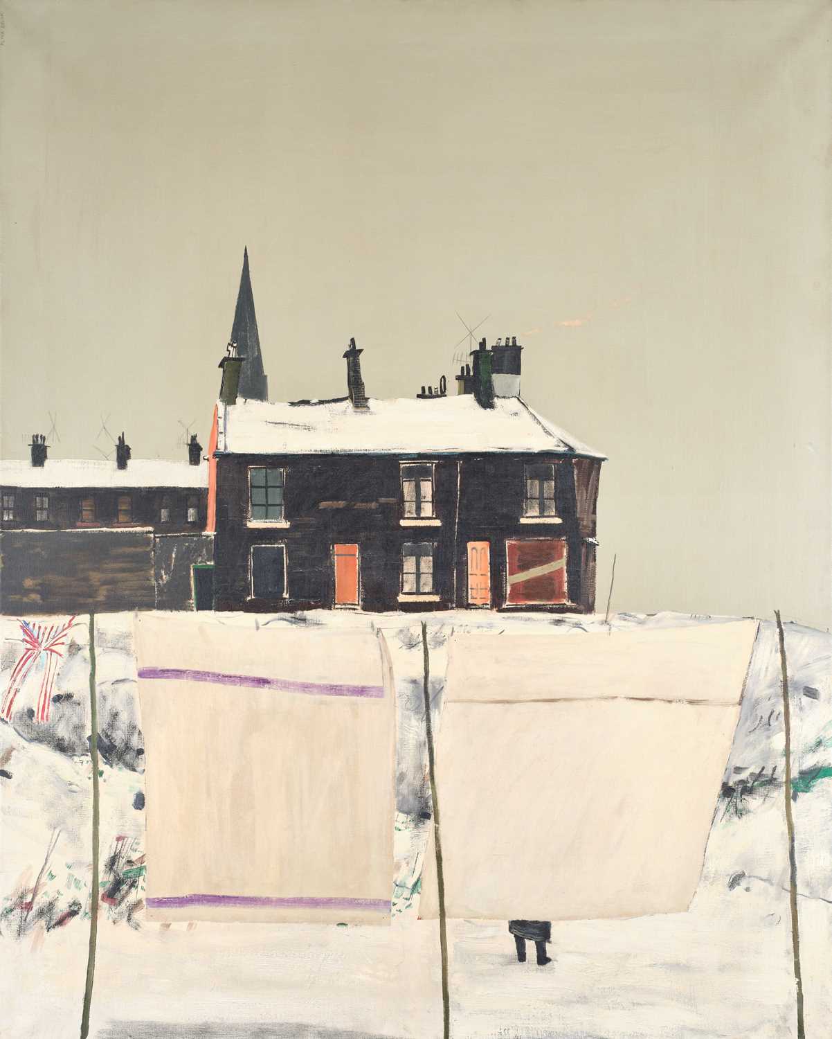 Lot 312 - Peter Brook RBA (1927-2009) Winter wash day...
