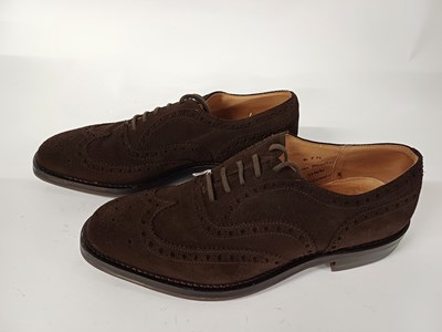 Lot 2103 - Pair of Men's Herring Shoes Grant Brogues by...