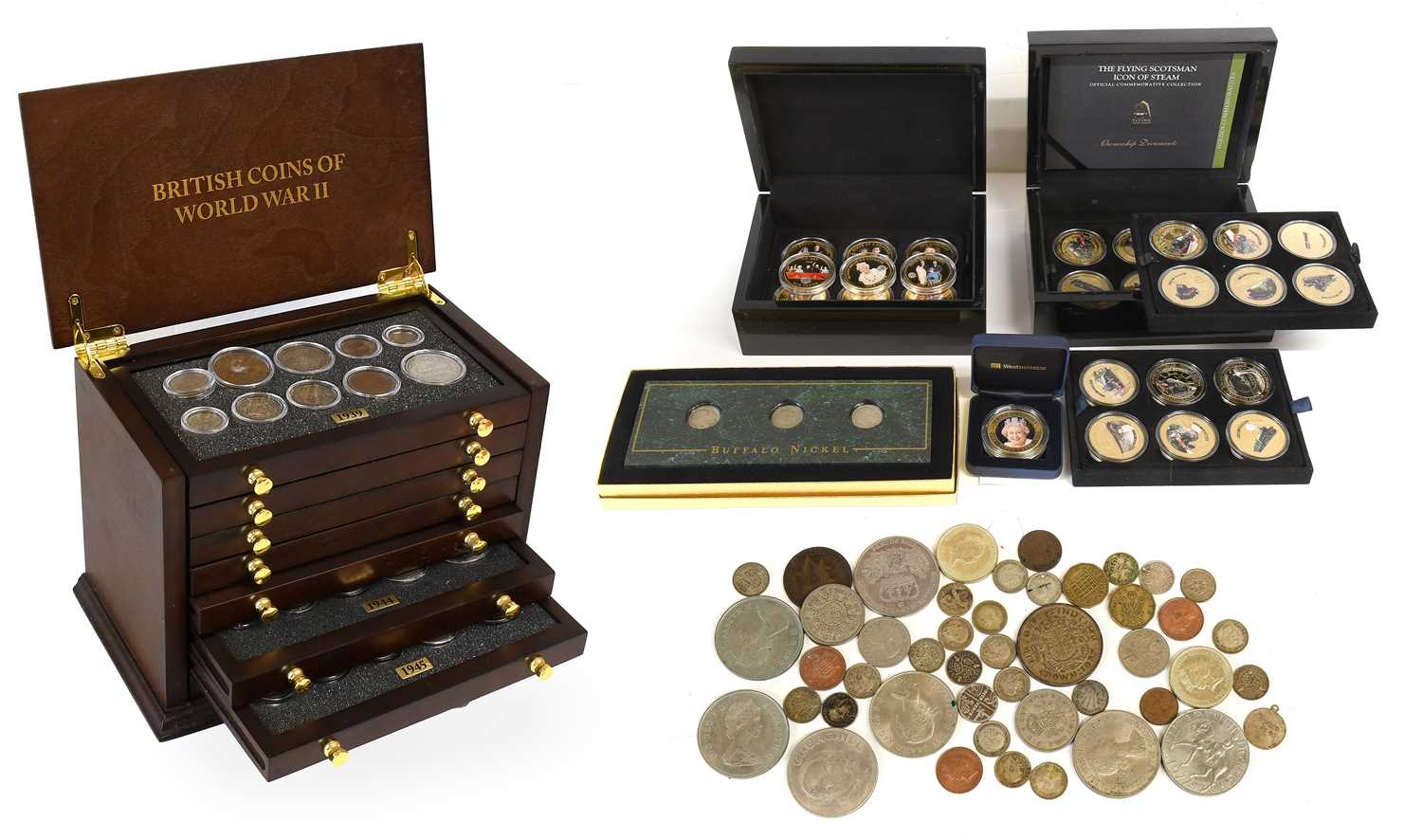 Lot 263 - Assorted Commemorative Coins and Sets, to