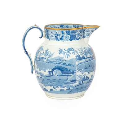 Lot 312 - A Staffordshire Pearlware Jug, circa 1820,...