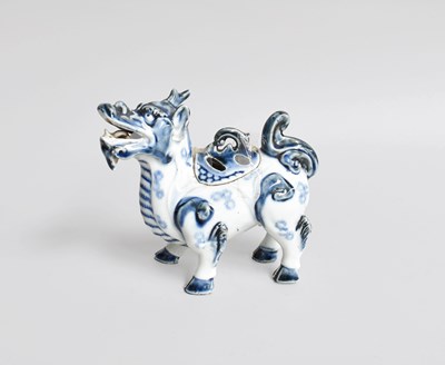 Lot 272 - Chinese Porcelain Kylin Censer, Qing Dynasty,...