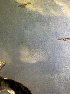 Lot 1079 - G Gaggio after Melchior D'Hondecoeter...