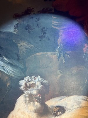 Lot 1079 - G Gaggio after Melchior D'Hondecoeter...