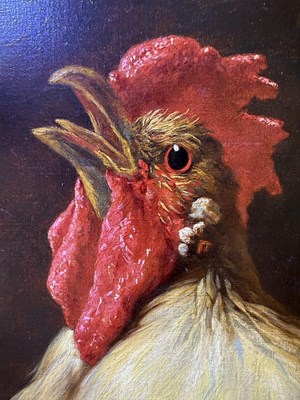Lot 1079 - G Gaggio after Melchior D'Hondecoeter...