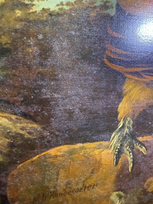 Lot 1079 - G Gaggio after Melchior D'Hondecoeter...