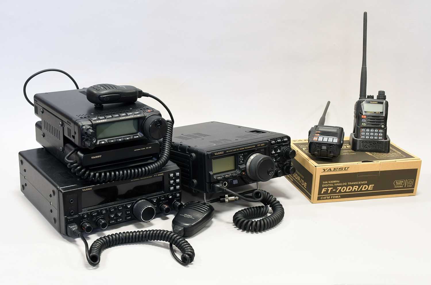 Lot 145 - Yaesu Radio Transceivers