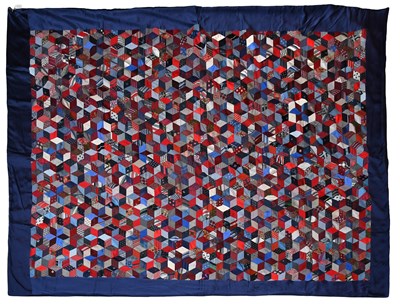 Lot 2016 - A Modern Quilt Tumbling Blocks Pattern,...