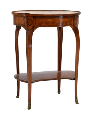 Lot 528 - An 18th Century French Kingwood Parquetry...