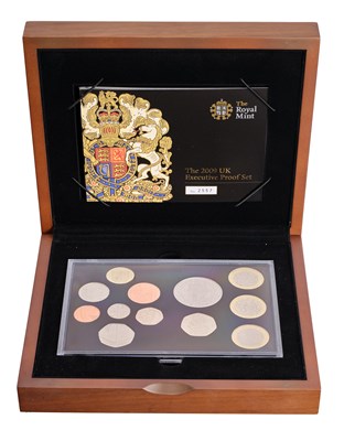 Lot 422 - 2009 UK Executive Proof Set, 12 coins from...