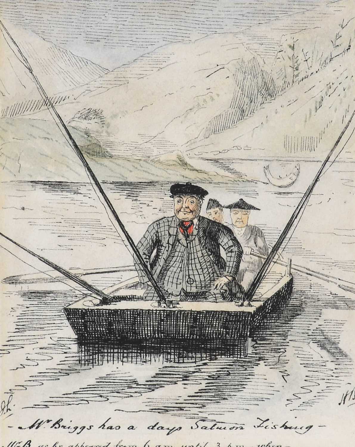 Lot 616 - John Leech (1817-1864) "Mr Briggs has a days...