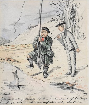 Lot 616 - John Leech (1817-1864) "Mr Briggs has a days...