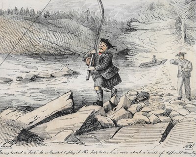 Lot 616 - John Leech (1817-1864) "Mr Briggs has a days...