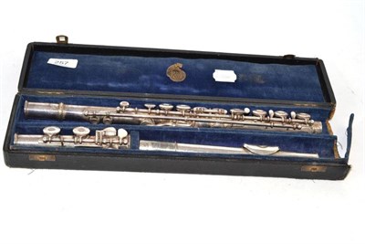 Lot 257 - J.R. Lafleur and Son flute