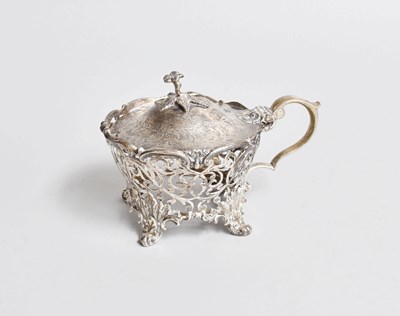 Lot 5 - A Victorian Silver Mustard-Pot, by Edward,...