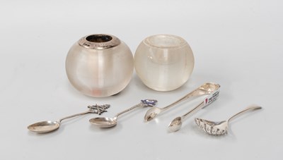 Lot 133 - A Collection of Assorted Silver, including a...