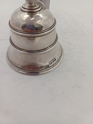 Lot 45 - A George V Silver Table-Bell