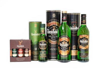 Lot 3117 - Glenfiddich 12 Year Old Single Malt Scotch...