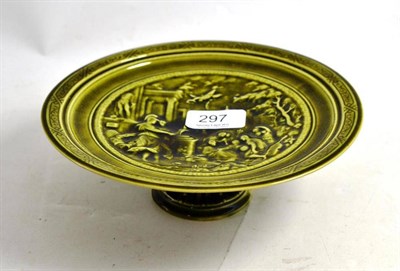 Lot 297 - A Linthorpe pedestal tazza