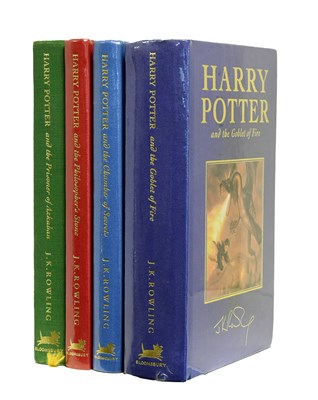 Lot 34 - Rowling (J.K.). Harry Potter Deluxe Editions,...