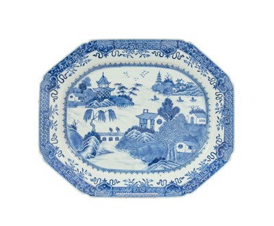 Lot 62 - A Chinese Porcelain Meat Plate, Qianlong, of...