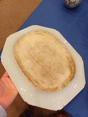 Lot 62 - A Chinese Porcelain Meat Plate, Qianlong, of...