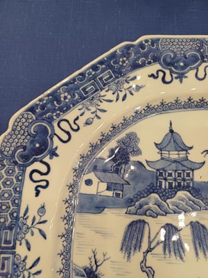 Lot 62 - A Chinese Porcelain Meat Plate, Qianlong, of...