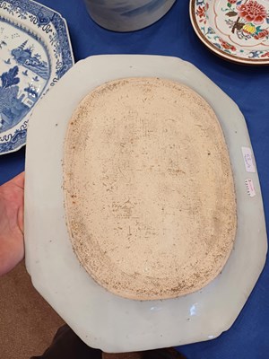 Lot 62 - A Chinese Porcelain Meat Plate, Qianlong, of...