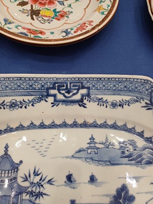 Lot 62 - A Chinese Porcelain Meat Plate, Qianlong, of...