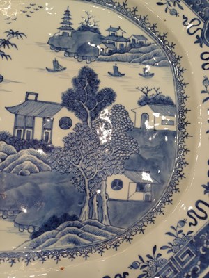 Lot 62 - A Chinese Porcelain Meat Plate, Qianlong, of...