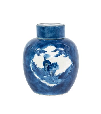 Lot 127 - A Chinese Porcelain Ginger Jar and Cover, in...