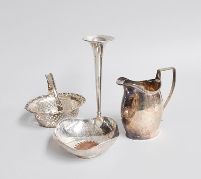 Lot 19 - A Collection of Assorted Silver, comprising a...