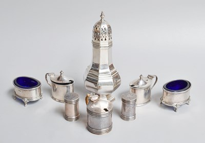 Lot 35 - A Collection of Assorted Silver...