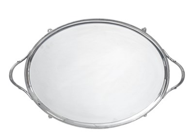 Lot 2221 - A George V Silver Tray