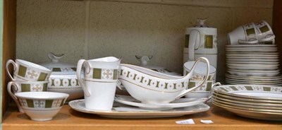 Lot 313 - Spode Persia pattern dinner and tea service comprising: six cups, ten saucers, meat plate,...