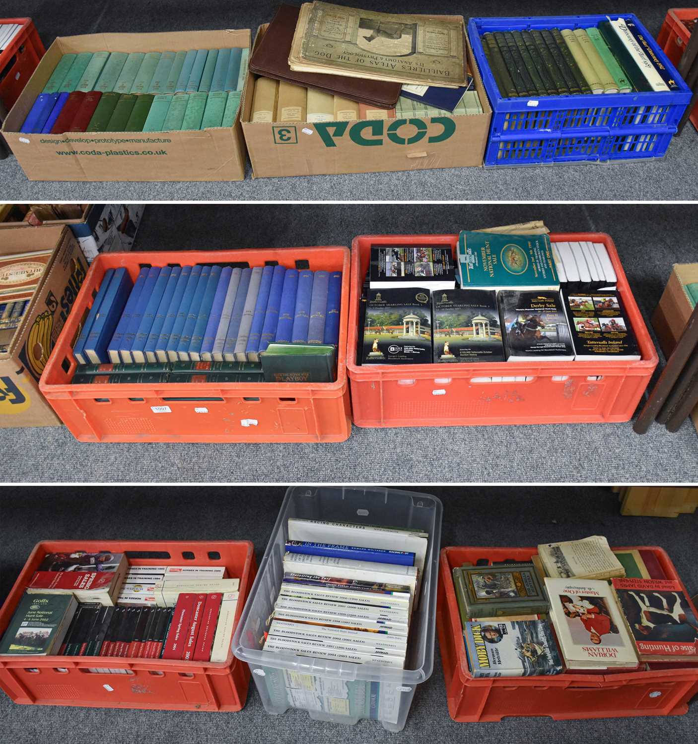 Lot 1097 - A Large Collection of Stud Books,