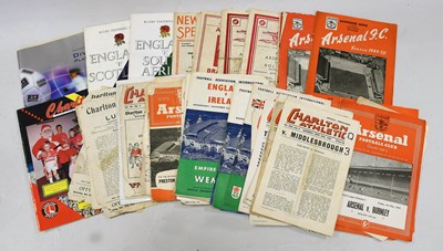 Lot 3016 - Various Football Programmes