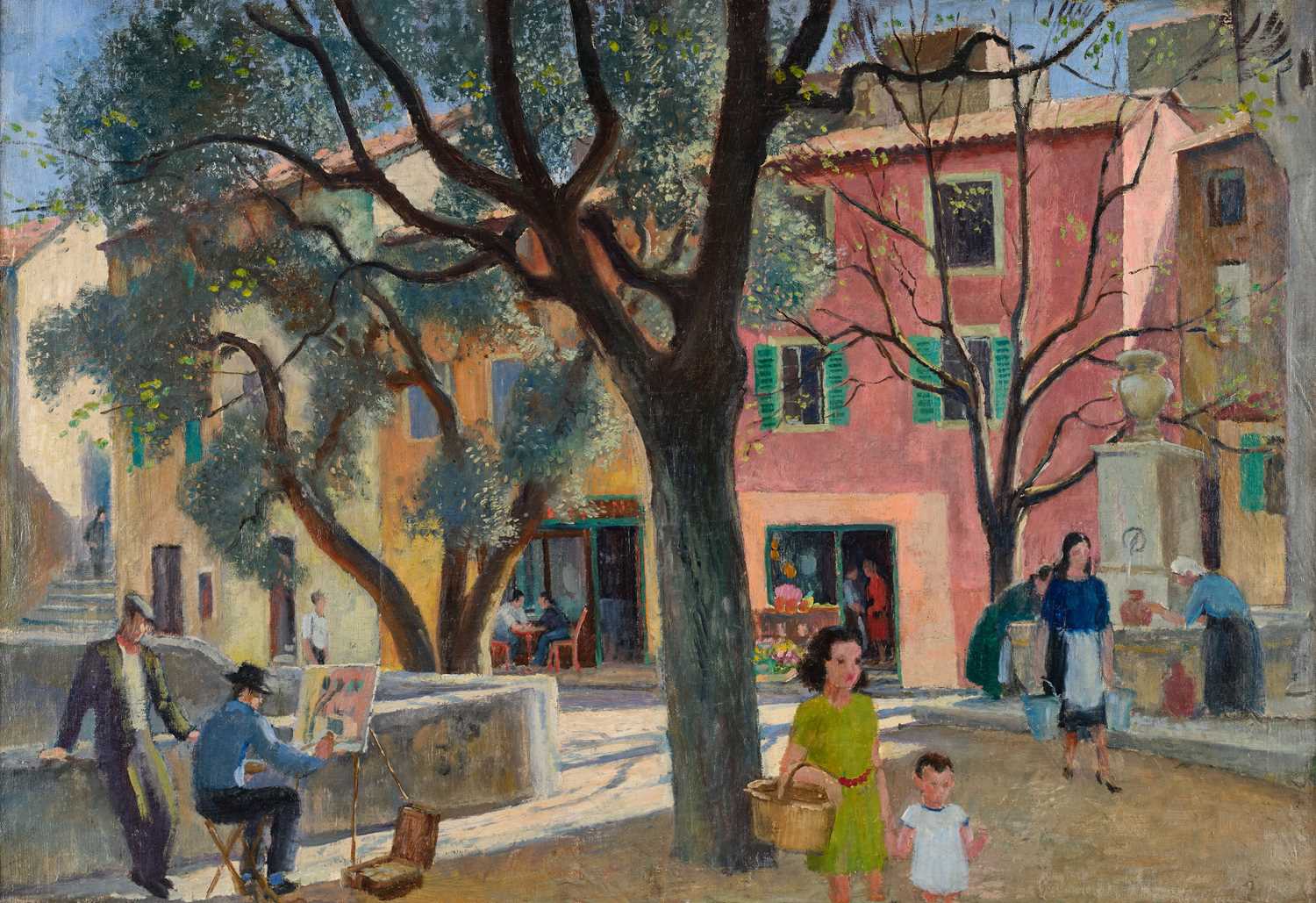 Lot 366 - Adrian Paul Allinson ROI (1890-1959)...
