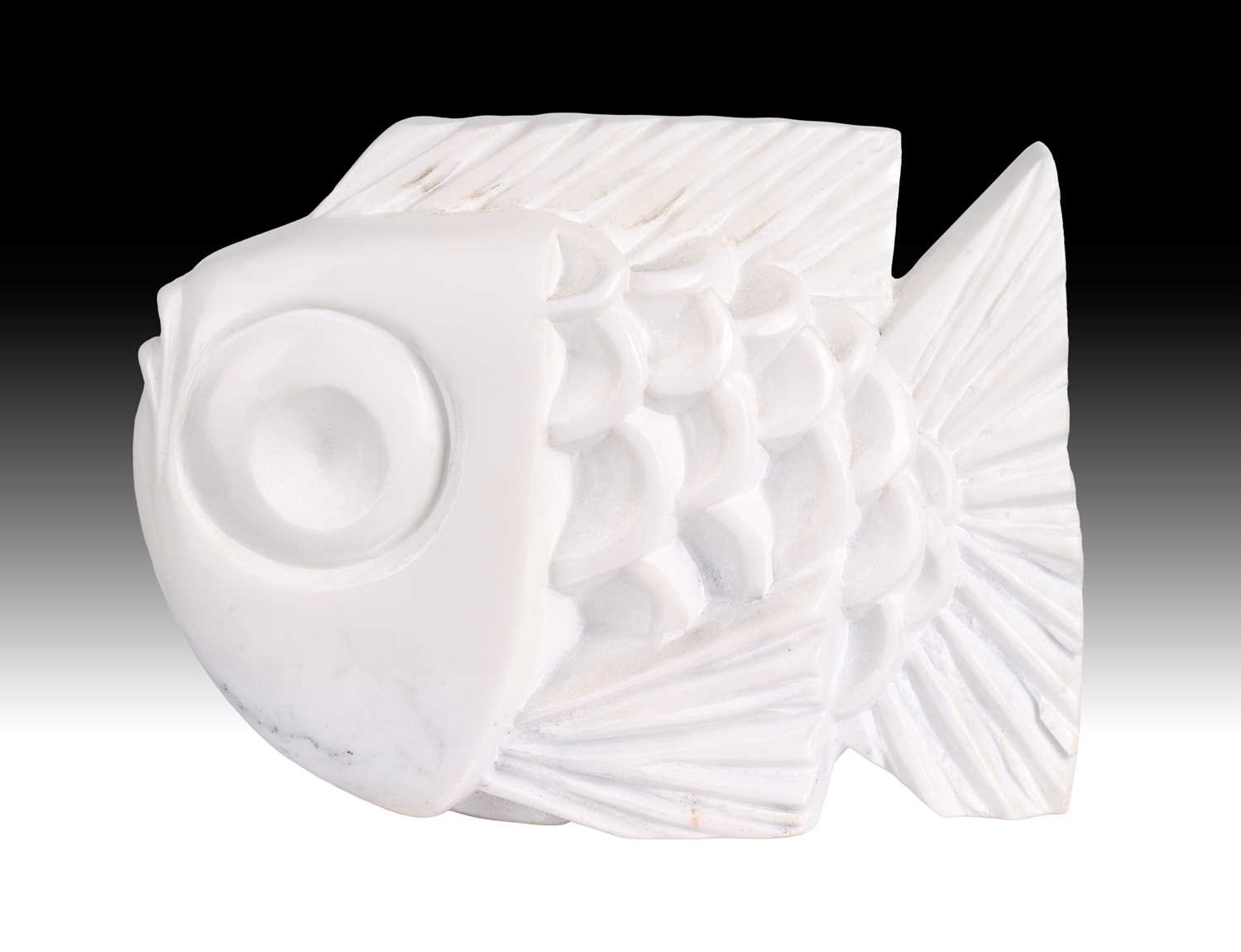 Lot 388 - Darren Yeadon (b.1970) Fish Signed, Carrara...