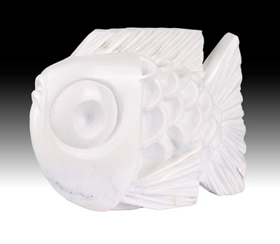 Lot 388 - Darren Yeadon (b.1970) Fish Signed, Carrara...