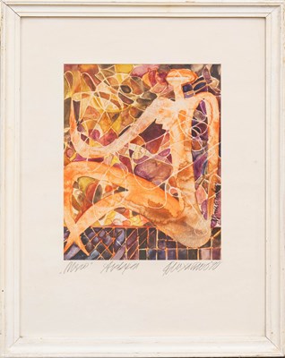 Lot 1052 - Charlotte Fawley (20th Century) Dancing figure...