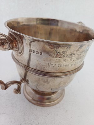 Lot 94 - An Edward VII Silver Two-Handled Cup