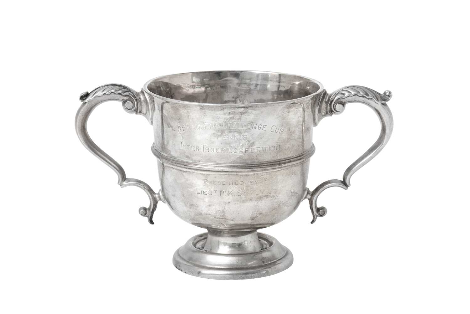 Lot 94 - An Edward VII Silver Two-Handled Cup