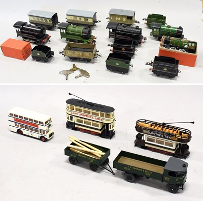 Lot 3287 - Hornby O Gauge Clockwork 0-4-0 Locomotives