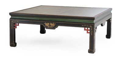 Lot 604 - An Early 20th Century Chinese Black Lacquer...