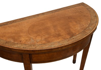 Lot 549 - A Pair of George III Satinwood, Crossbanded,...