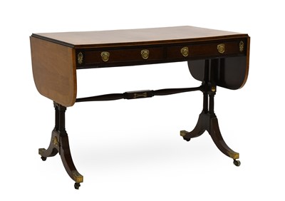 Lot 567 - A Regency Mahogany, Rosewood,...